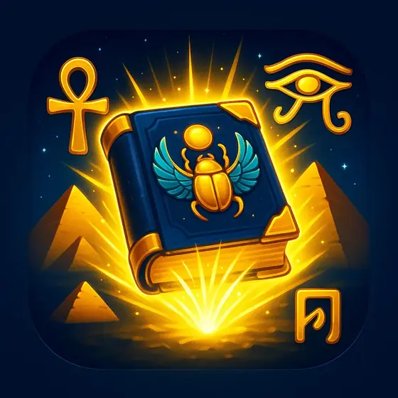 Aegyptischer Slot mit Buch- und Pyramiden-Thema bei PlayBaze