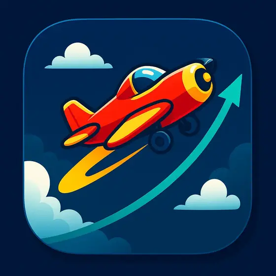Crash-Spiel mit Flugzeug und Multiplikator bei PlayBaze